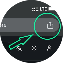 Step 1 - Chrome iOS