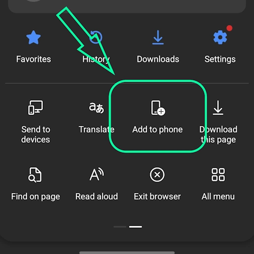 Step 3 - Edge Android