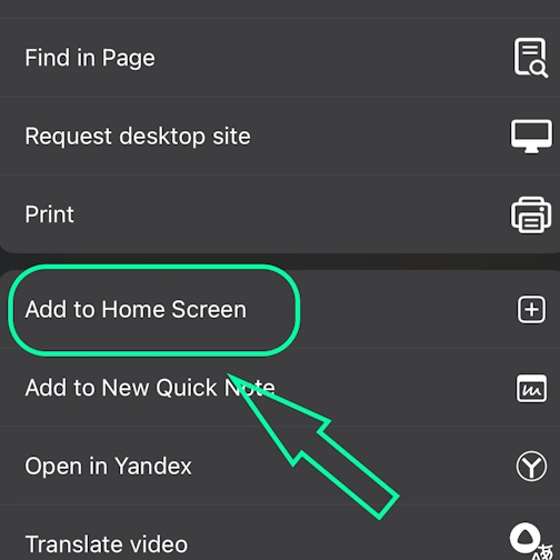 Step 2 - Chrome iOS