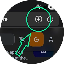 Step 1 - Samsung internet Android